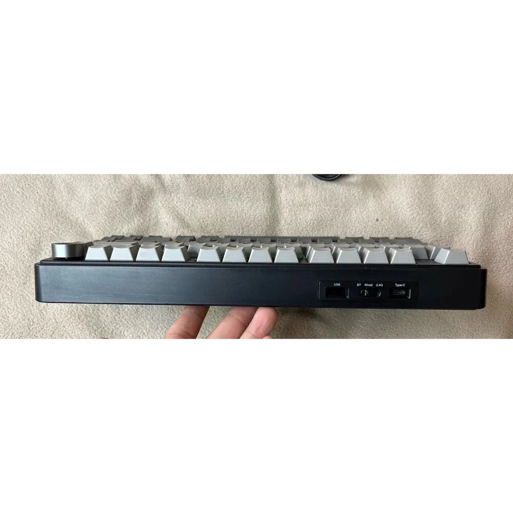 Aula F75 Mechanical Illuminated Compact Keyboard English Qwerty Black/Gray